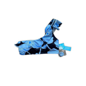 NWT Draper James Make it Poppy One Shoulder Flounce Bikini Top Size Medium